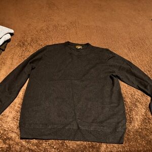 J. Crew Black  Cashmere Crewneck Sweater